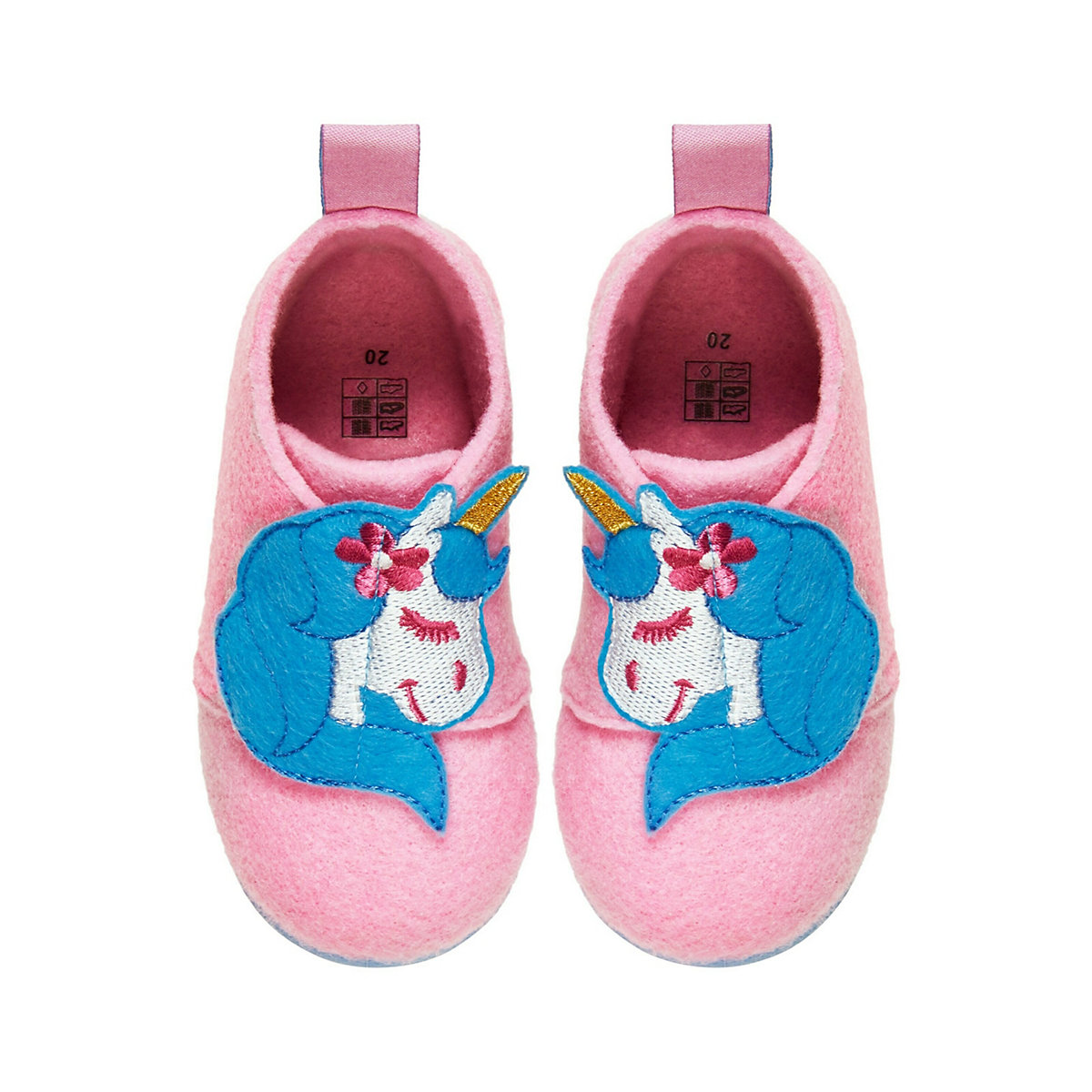 Hausschuh Einhorn