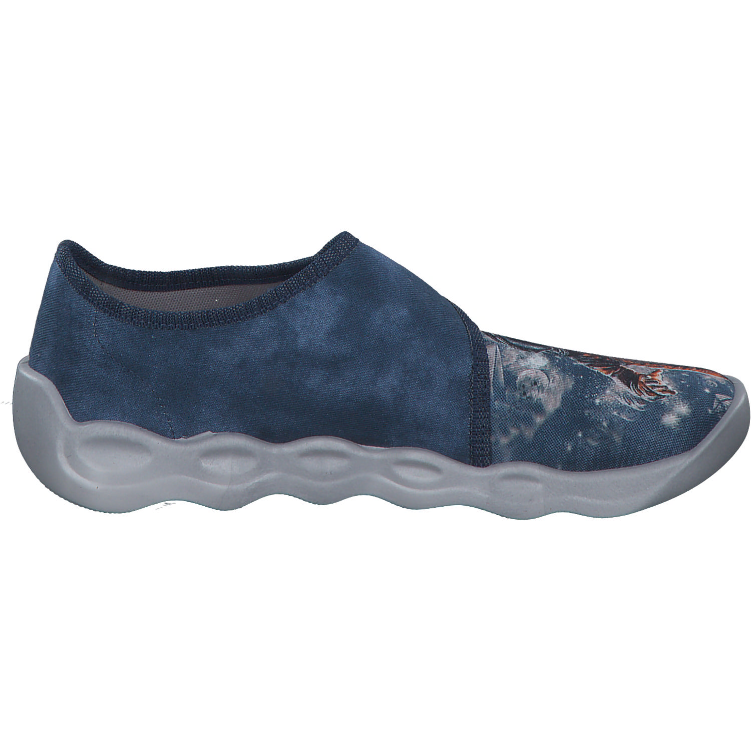 Superfit BUBBLE 06274, Hausschuhe, Kinder, BLAU/MEHRFARBIG