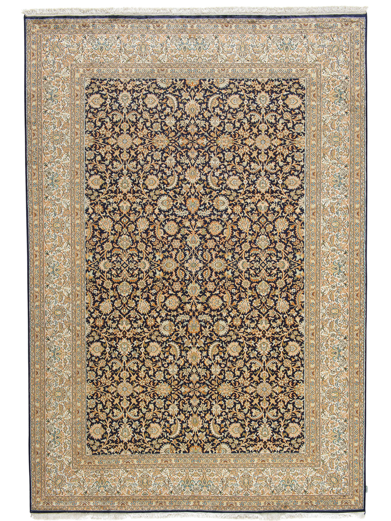 Kaschmir Seide 18/18 ca. 205 x 295 cm, Unikat / Einzelstück