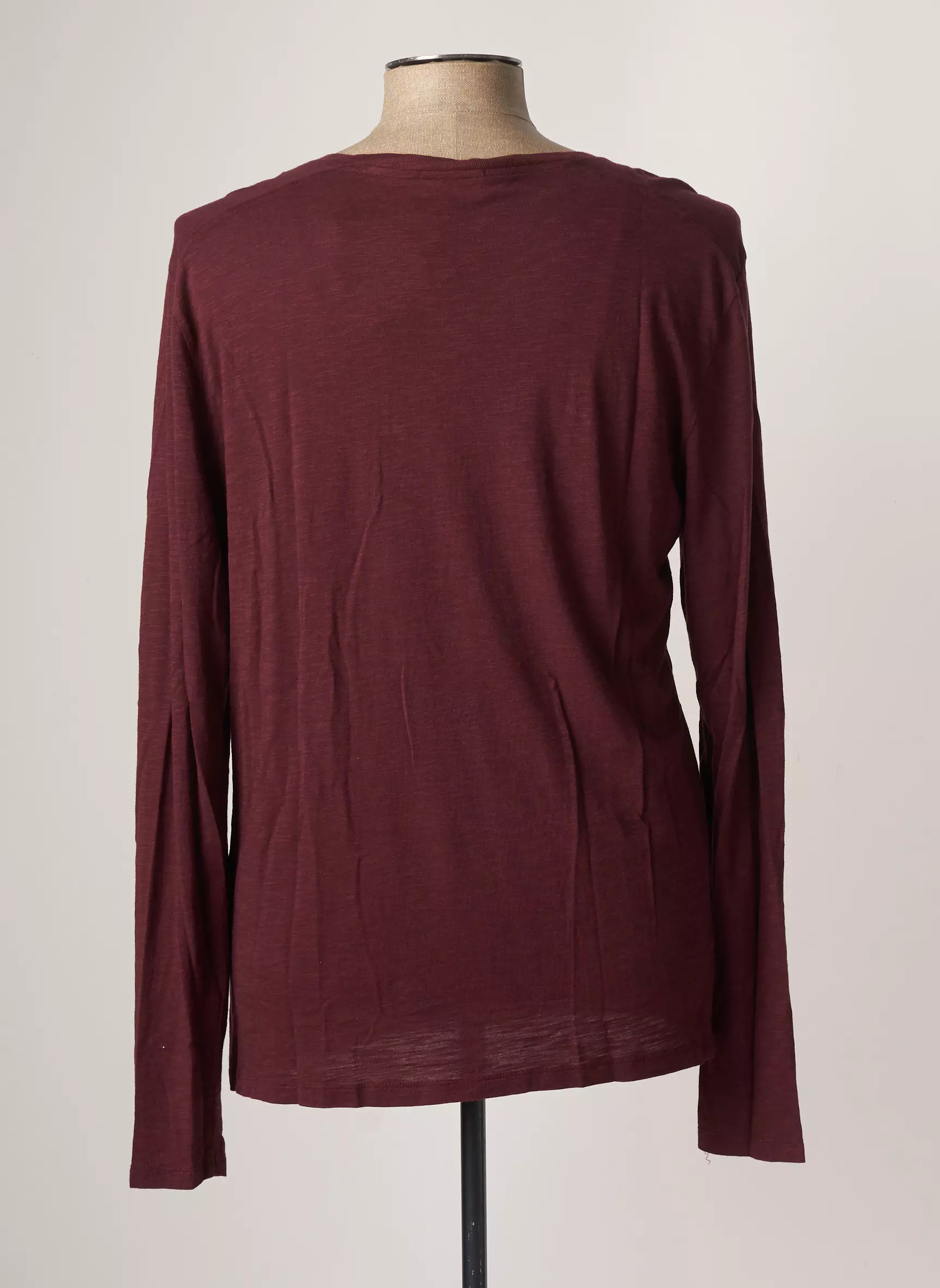 American Vintage Tshirts Homme couleur rouge