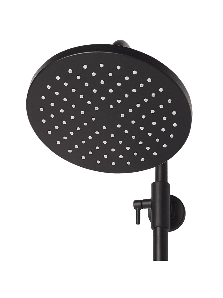 Beliani Wannenarmaturen GURARA in Schwarz - (W) 23 x (H) 83 x (L) 36 cm günstig kaufen onesize
