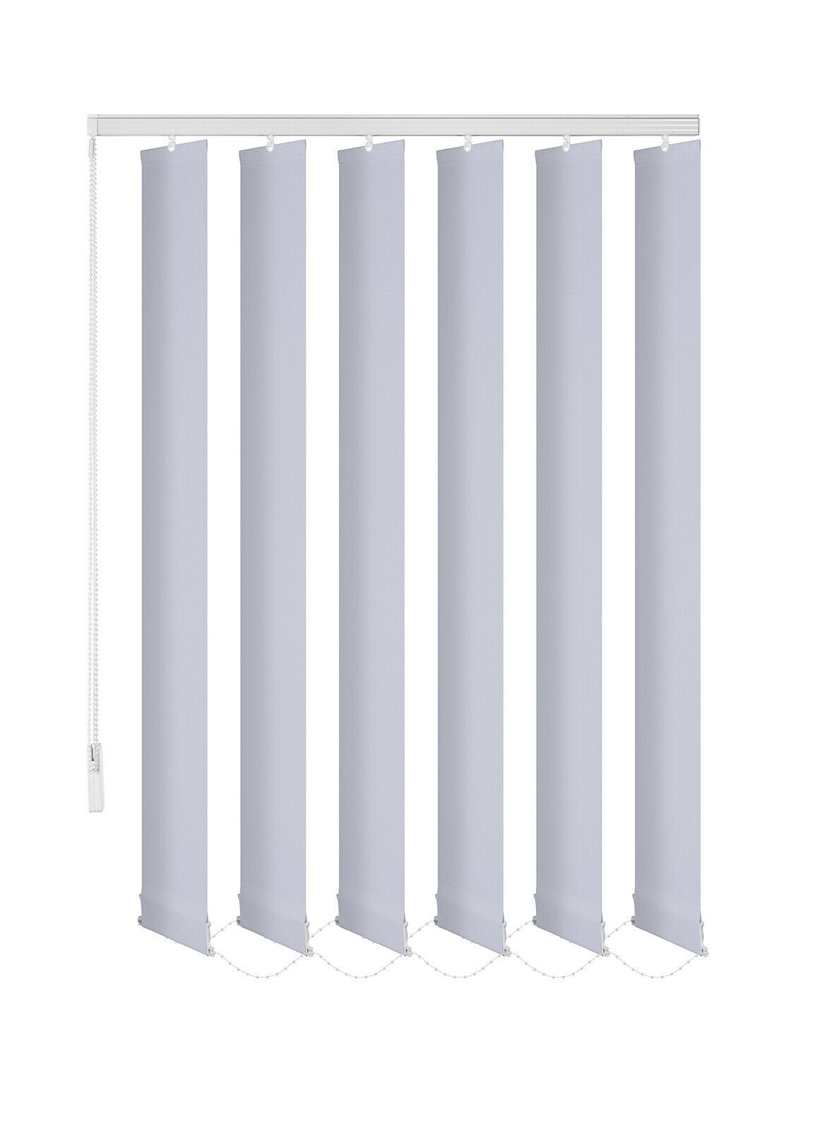 Lamellenvorhang THERMO LAMELLENVORHANG VERDUNKELND KOMPLETTSYSTEM- 5 FARBEN 14 GRÖßEN, KS Handel 24