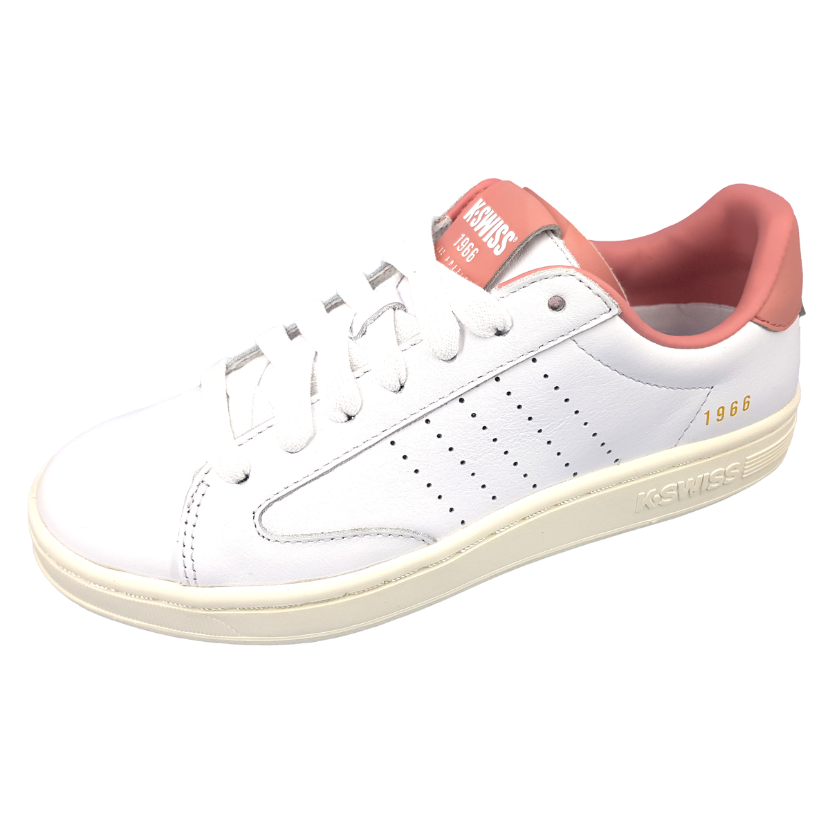 K-Swiss Lozan Klub 97263-954 Weiß whitw/rose