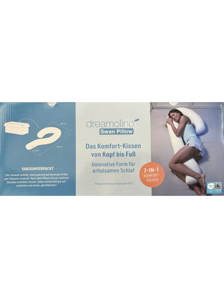 Dreamolino Kissen Swan in Weiß günstig kaufen onesize