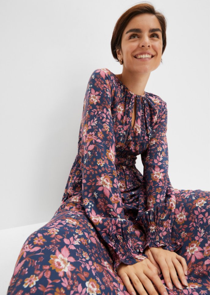 Midikleid mit Print