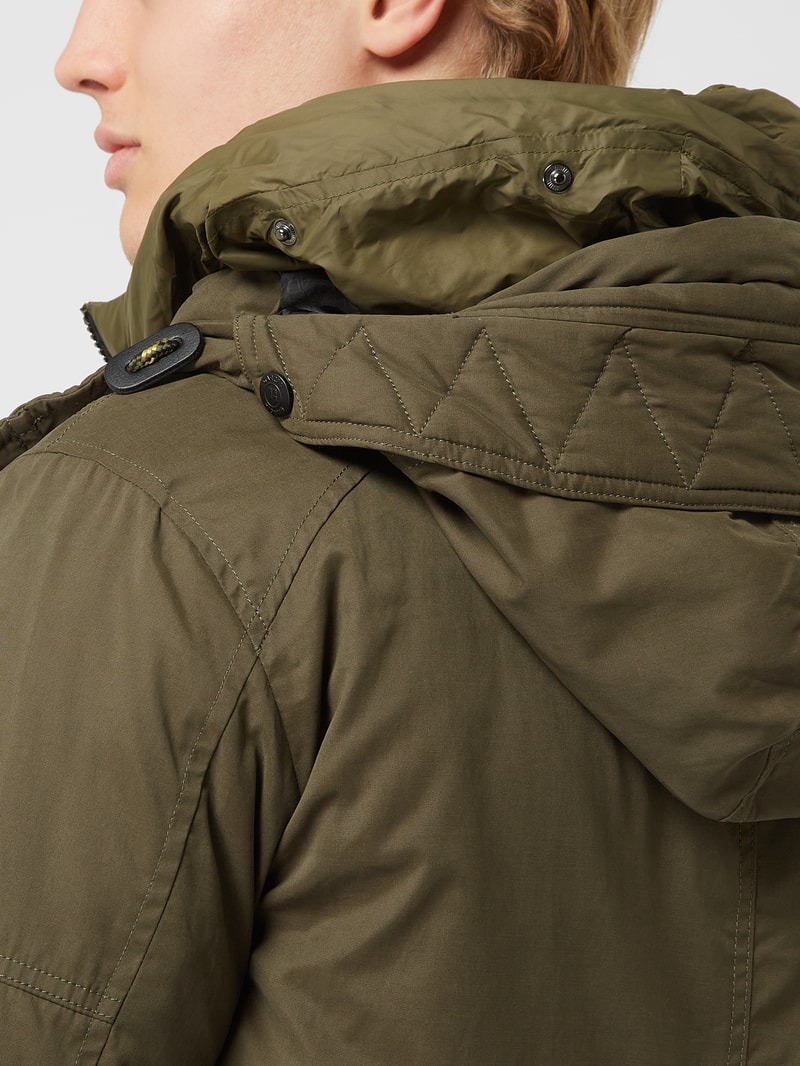 Parka mit Baumwoll-Anteil in olivgrün