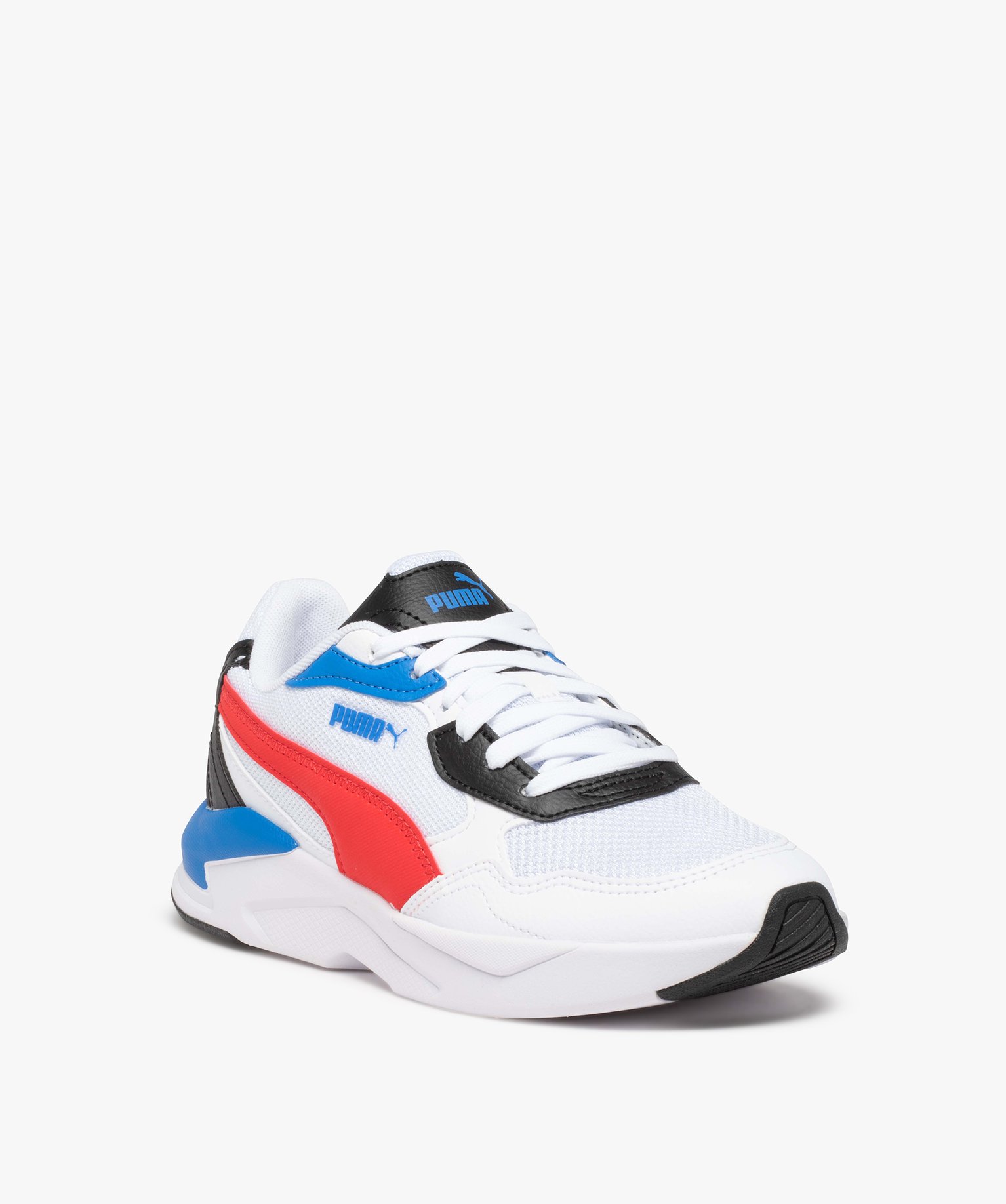 Baskets Garçon multimatière colorées – Puma XRay Speed blanc | GEMO