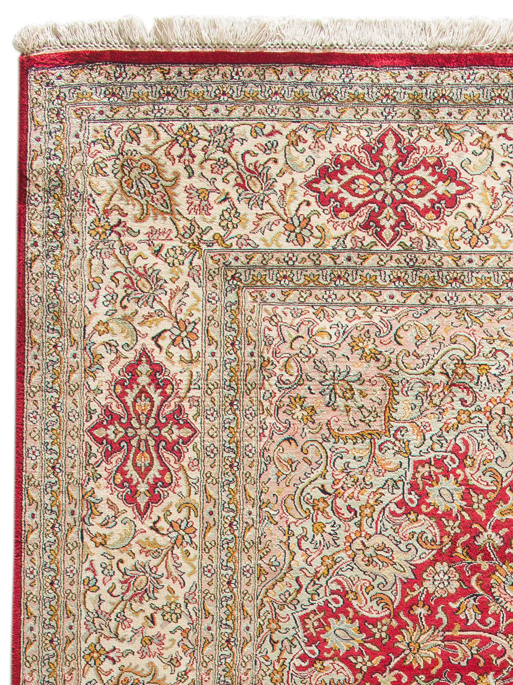 Kaschmir Seide 18/18 ca. 245 x 332 cm, Unikat / Einzelstück