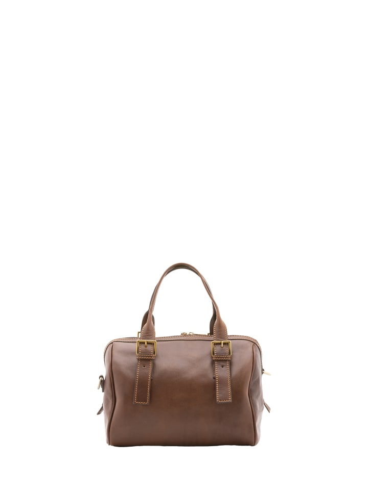 Viola Castellani Bowler-Tasche in DARK BROWN günstig kaufen onesize