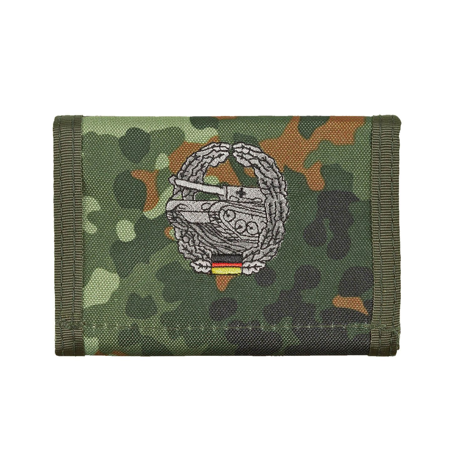 BW Geldbörse mit Truppengattung flecktarn