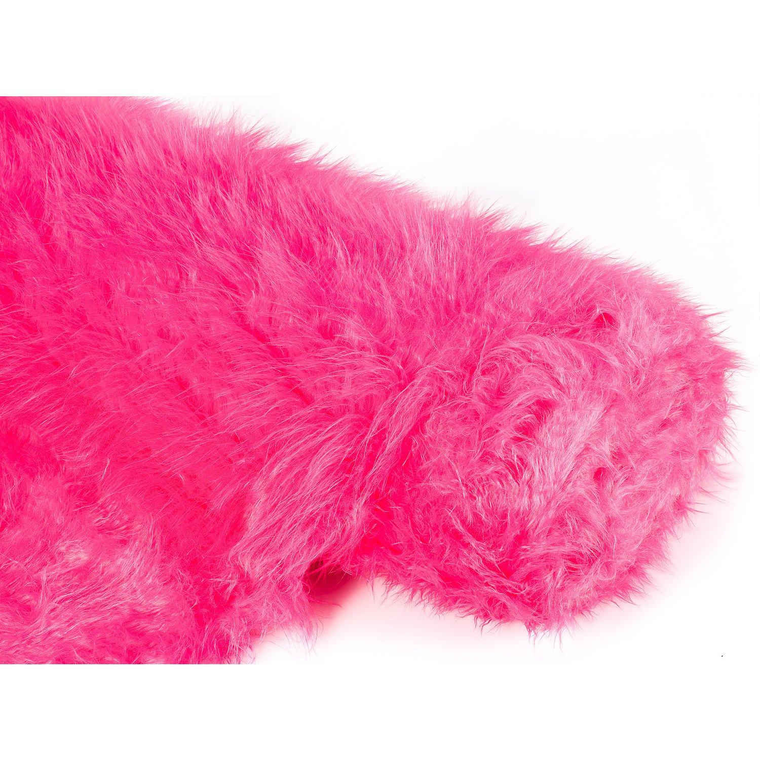 Langhaarplüsch, pink