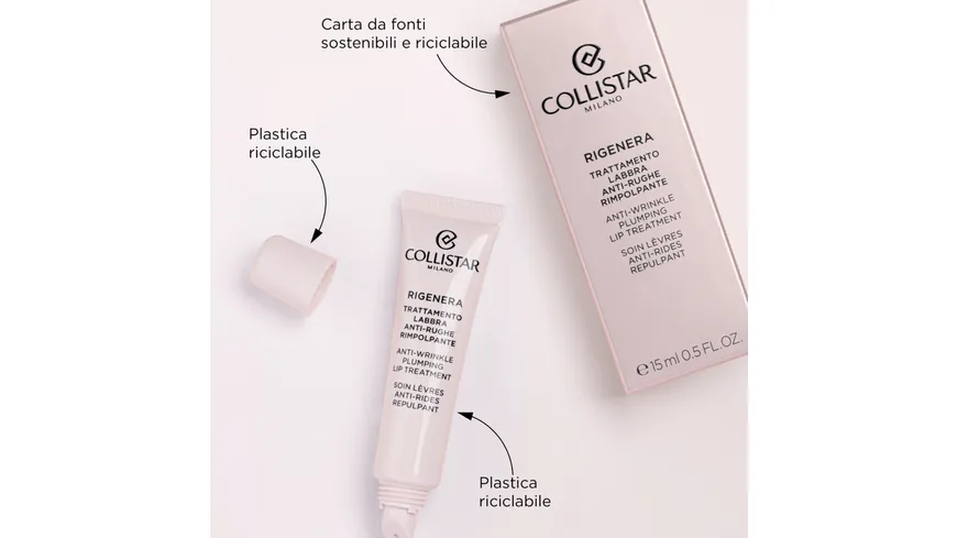 COLLISTAR Rigenera Anti-Wrinkle Plumping Lip Treatment 15 ml
