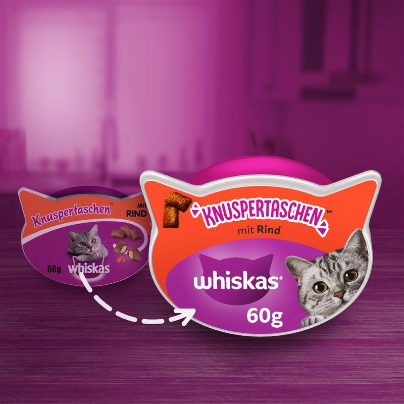 Whiskas Knuspertaschen XXL Mixcase zu TOP-Preisen
