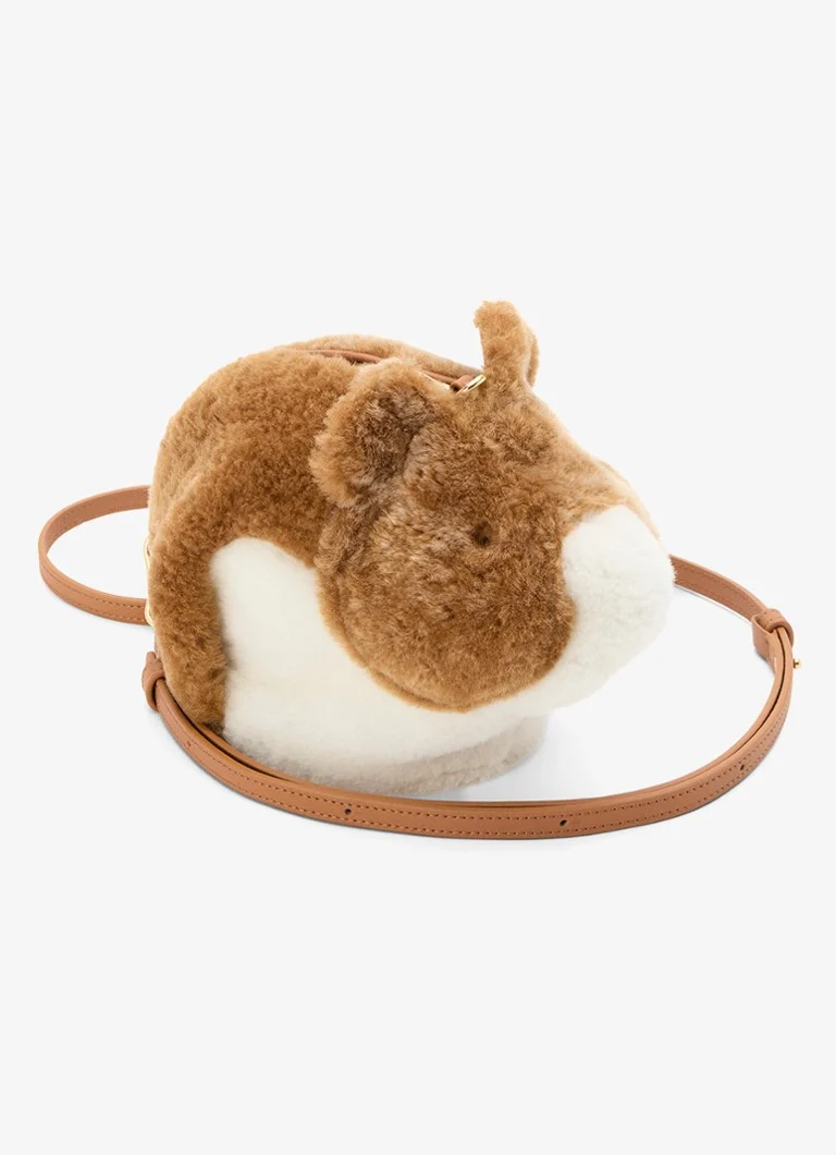 LOEWE Hamster sheepskin crossbody bag