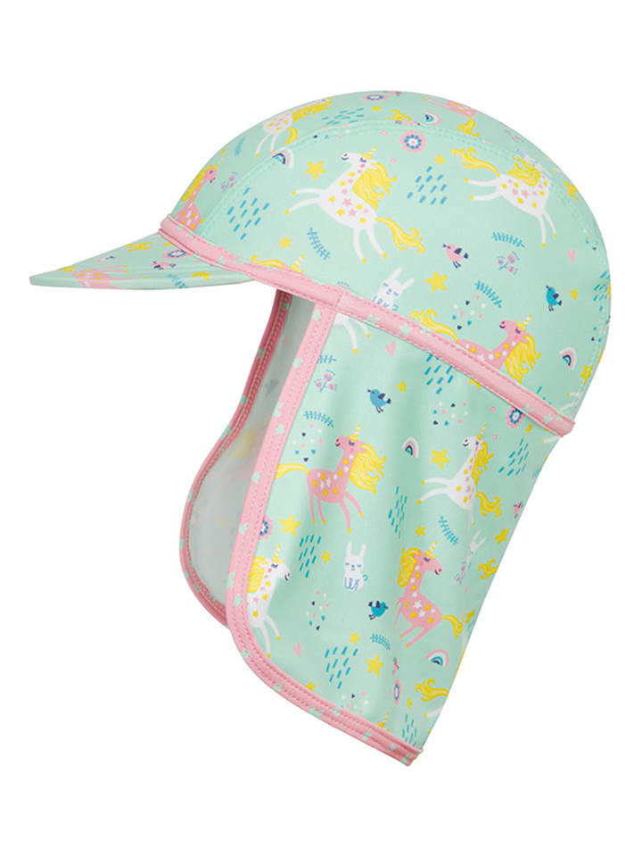 Playshoes Nackenschutzcap in Mint/ Bunt günstig kaufen