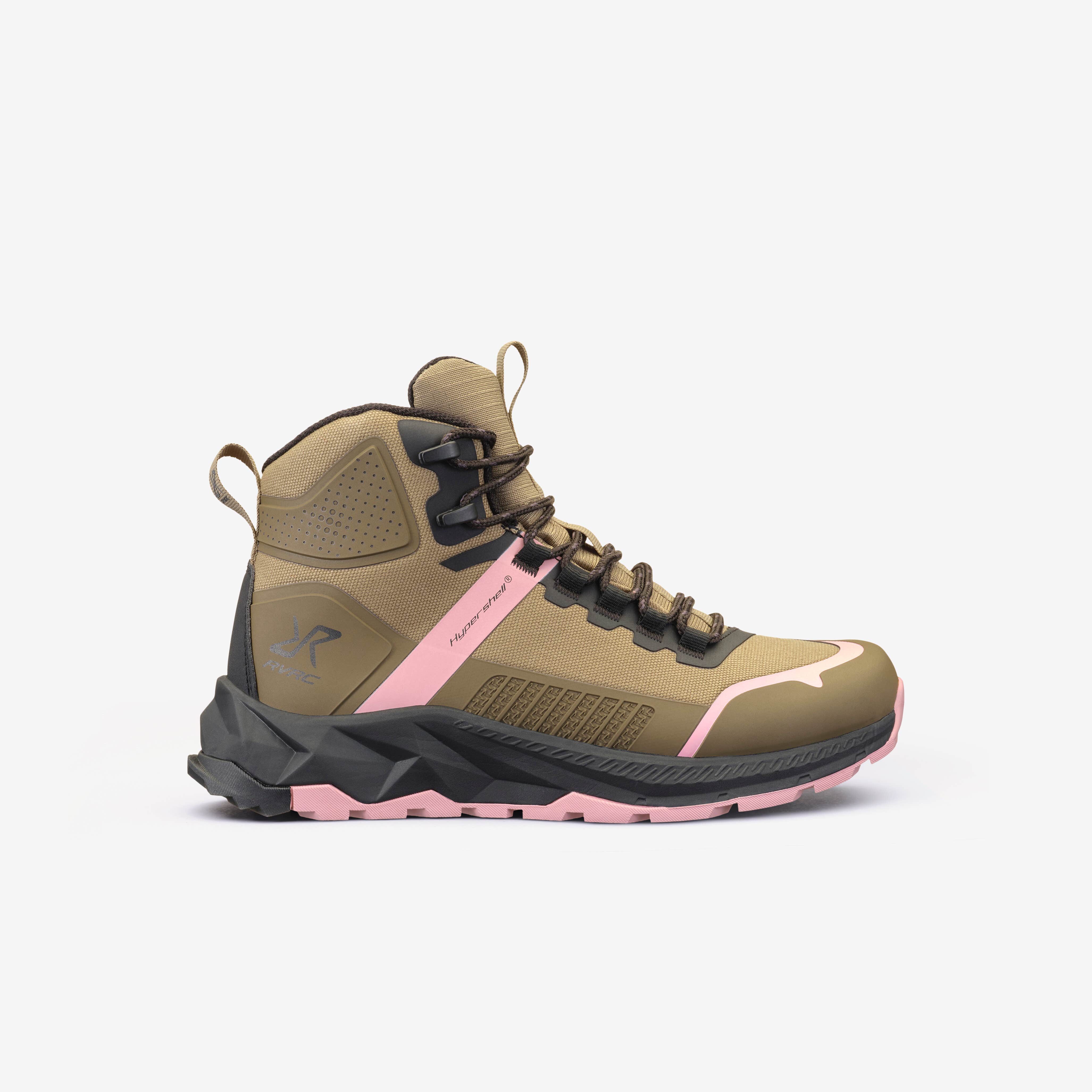 Phantom Trail Mid Waterproof Hiking Boots Femme Khaki/Dusty Pink