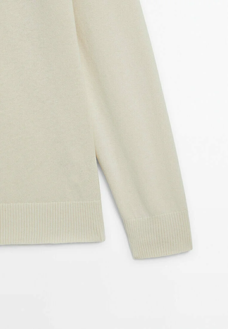 Massimo Dutti CON CUELLO REDONDO - Suéter
