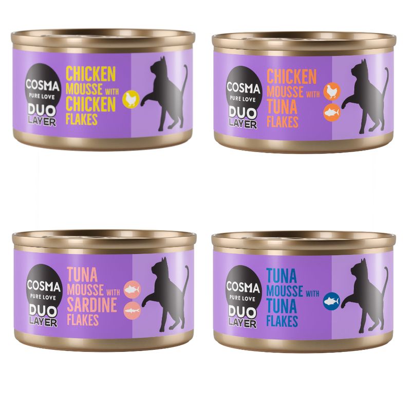 Sparpaket Cosma DUO Layer 24 x 70 g zu TOP-Preisen