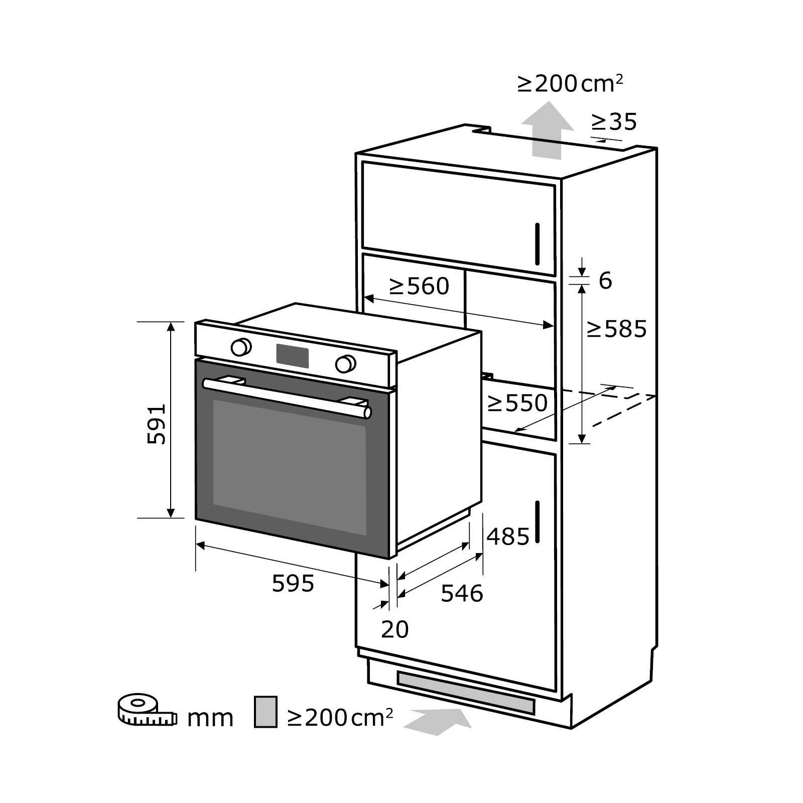 exquisit Einbau-Mikrowelle EBEM 797-H-030, Mikrowelle, Mikrowelle + Grill, Mikrowelle + Heißluft, Grill, Auftau-Programm, Mikrowelle + Grill + Umluft, Grill + Umluft, 72,00 l, Timer, Kindersicherung, 5 Leistungsstufen, Kombinationsgerät