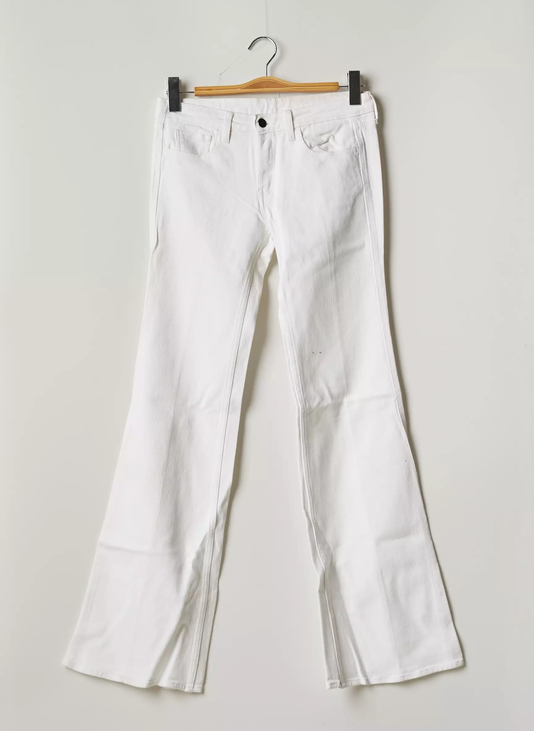 Lord Richards Pantalons Flare Femme couleur beige