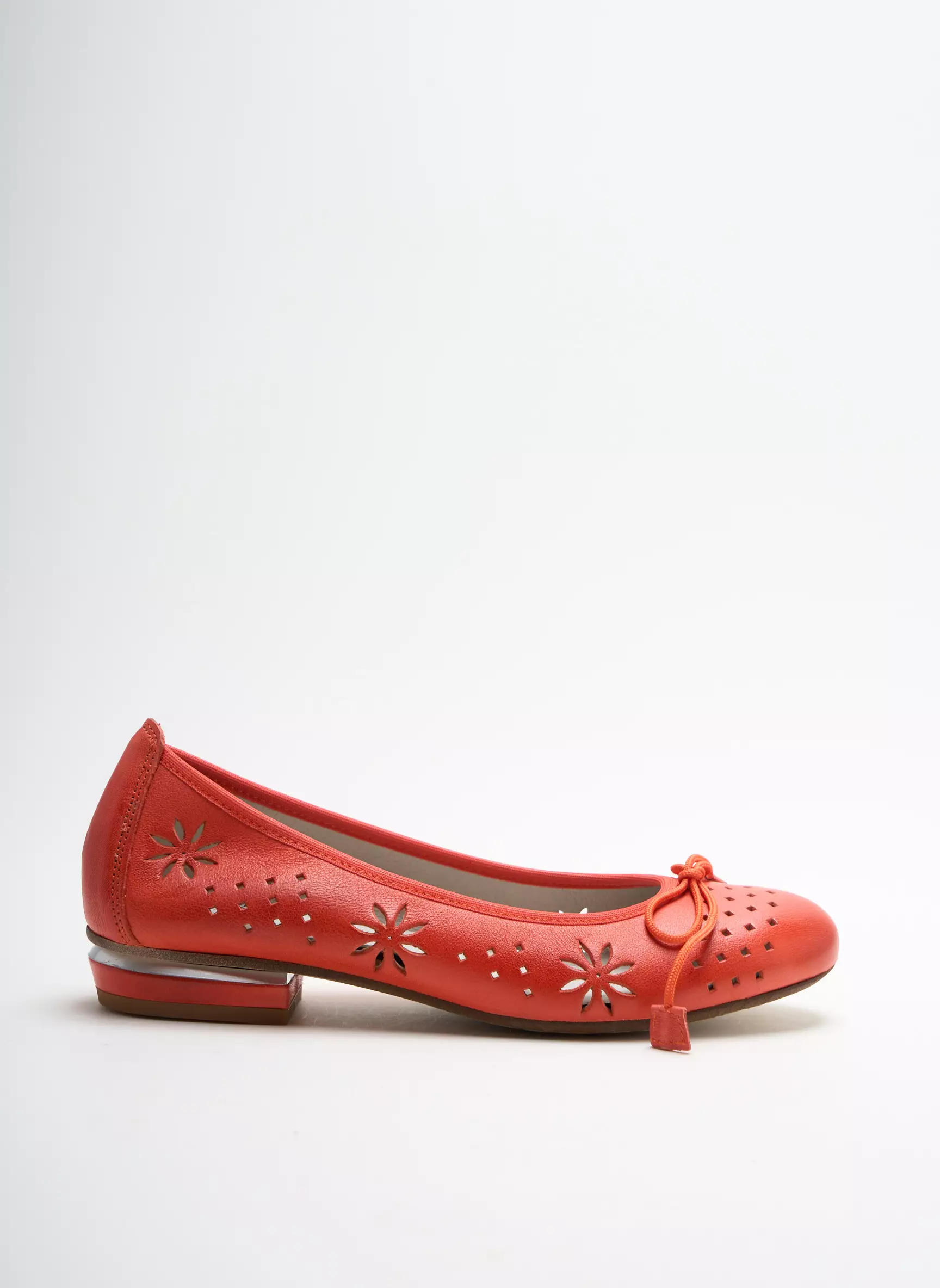 Dorking Ballerines Femme couleur orange