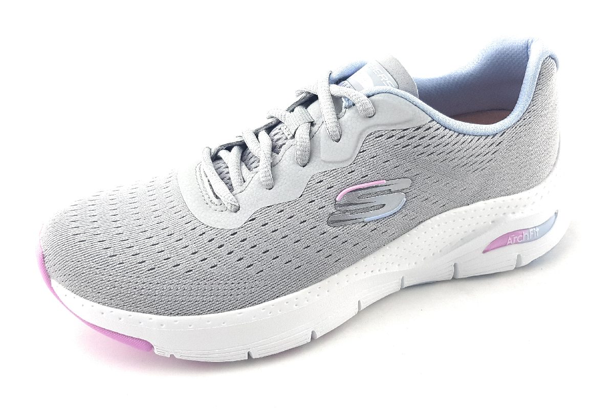 Skechers Arch Fit - Infinity cool 149722 GYMT Grau GYMT gray/ multi