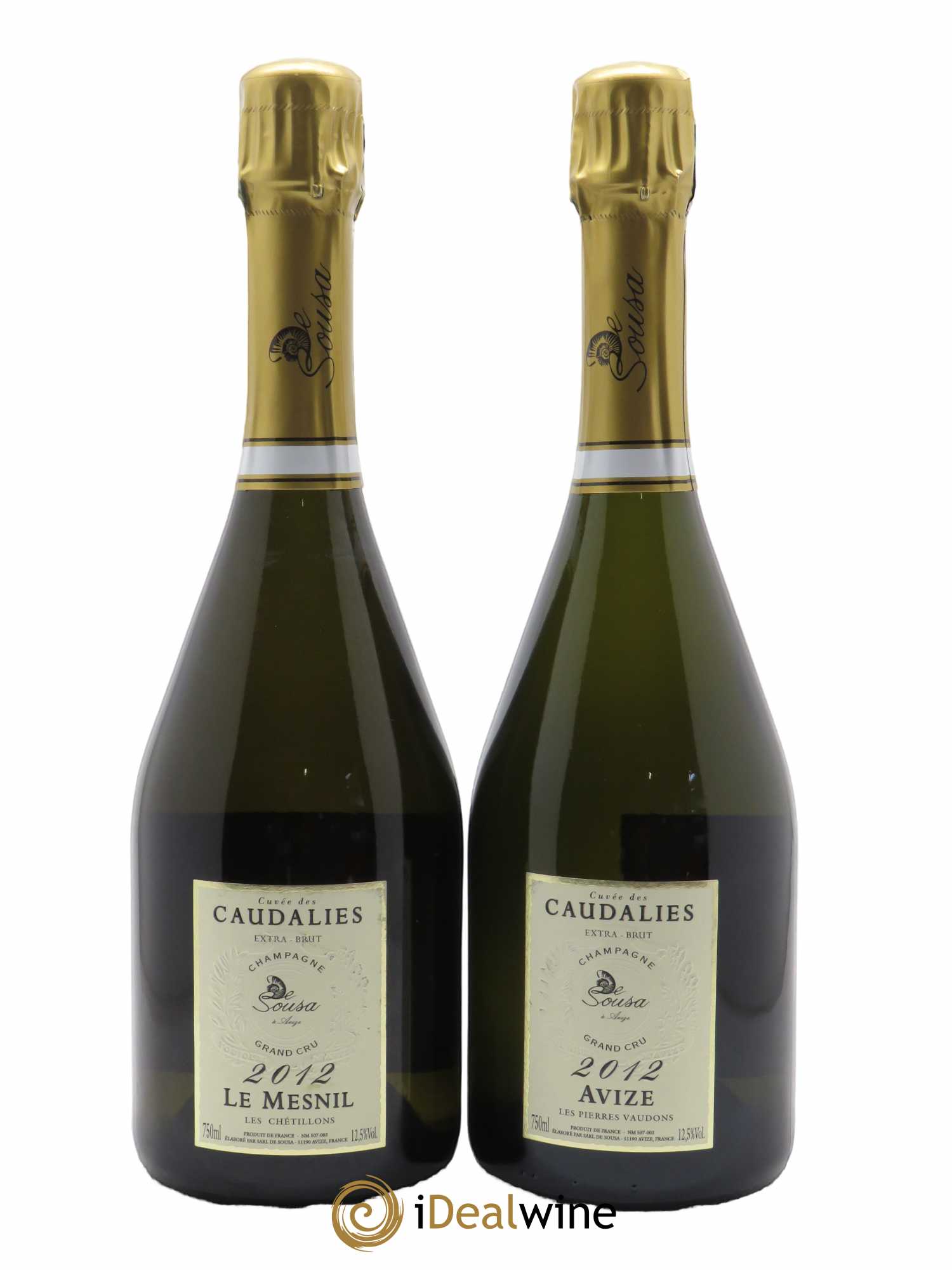 Coffret Caudalies De Sousa  2012 - Lot de 1 Bouteille