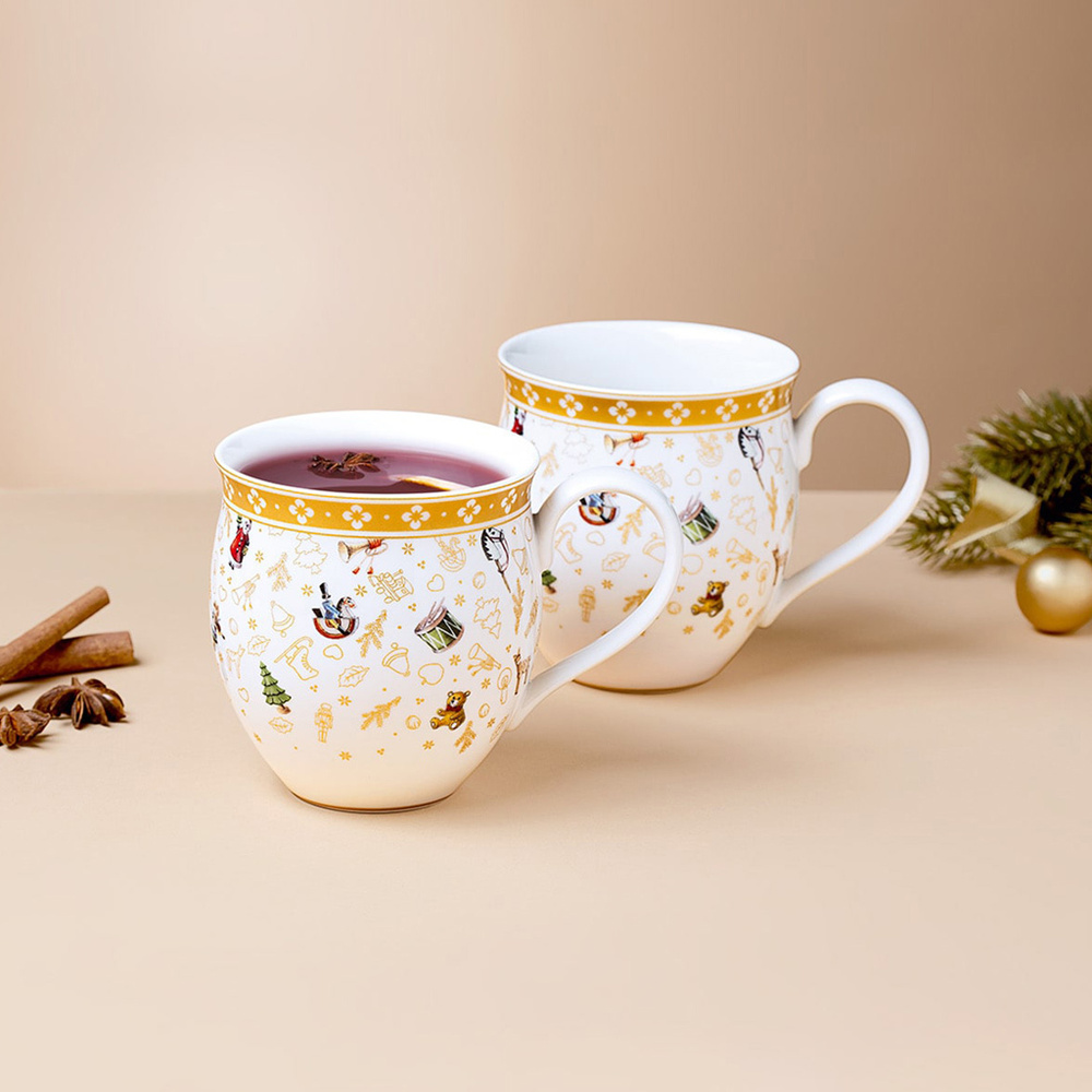 Villeroy & Boch Ensemble de 2 mugs, édition anniversaire Toy's Delight service de vaisselle