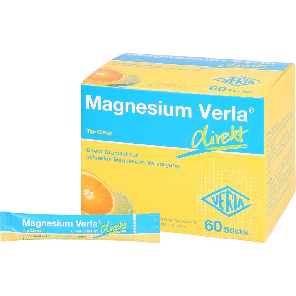 MAGNESIUM VERLA direkt Granulat Citrus