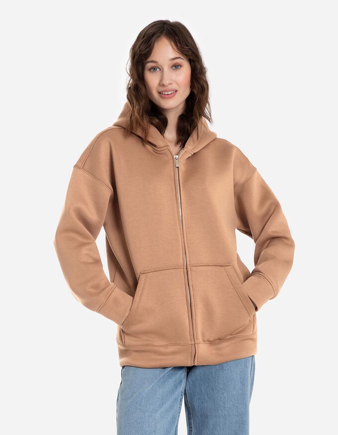 Sweatjacke - Oversized Fit