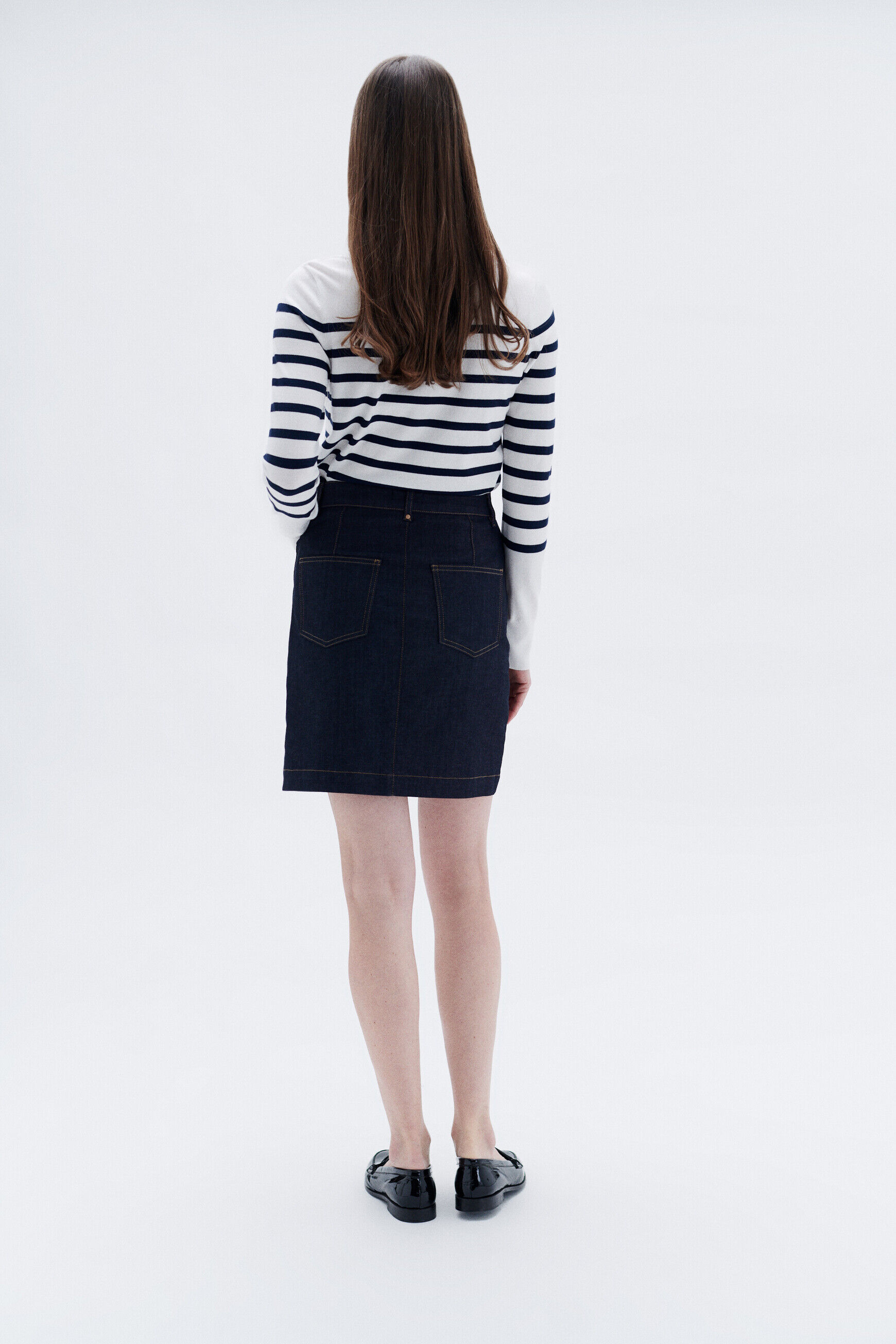Jupe jlucia denim double stone femme