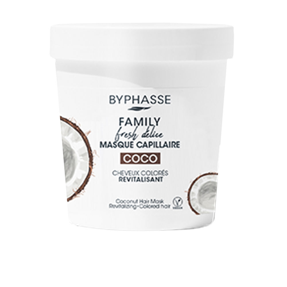 Byphasse Family Fresh Delice Masque Pour Cheveux Colorés Byphasse Créme capillaire