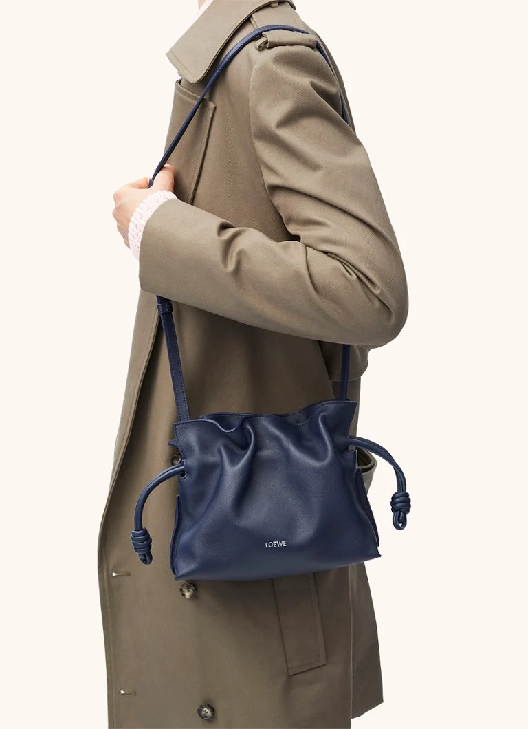 LOEWE Flamenco Mini torbica od teleće kože