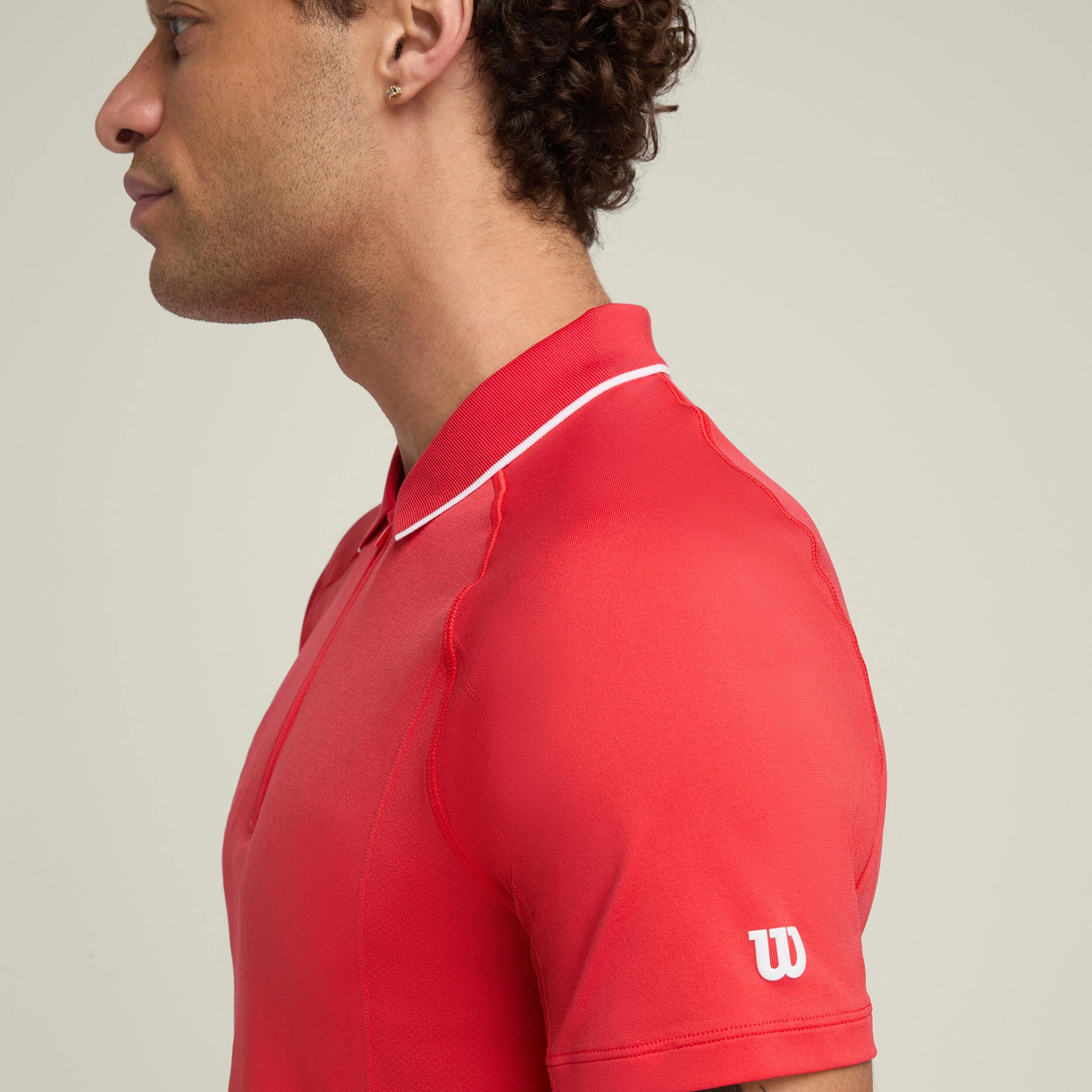 Players Seamless Team 2.0 Polo Herren - Rot