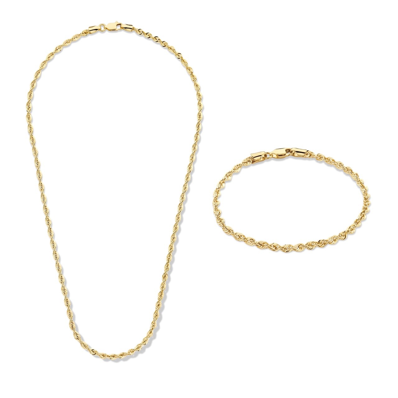 Cadeau d'Isabel Geschenkset - 585 Gold / 14 Karat Gold