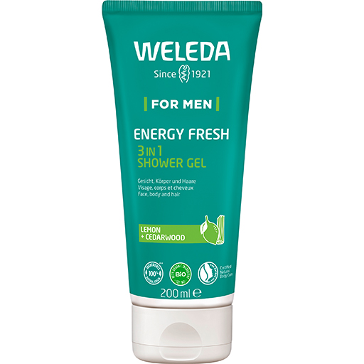 WELEDA for Men Energy Fresh 3in1 Shower Gel  200 ml  Duschgel