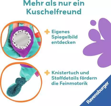 Play+ Knister-Erdmännchen - Babyspielzeug ab 0 Monaten