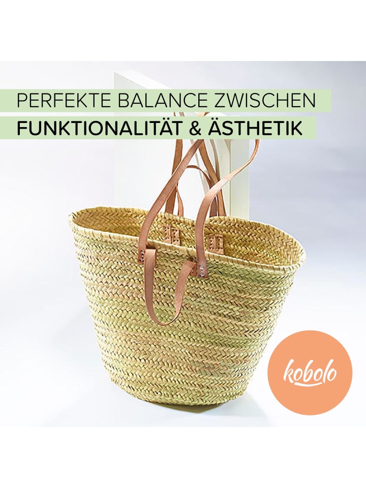 kobolo Einkaufstasche NATPALMBAG in Braun günstig kaufen onesize