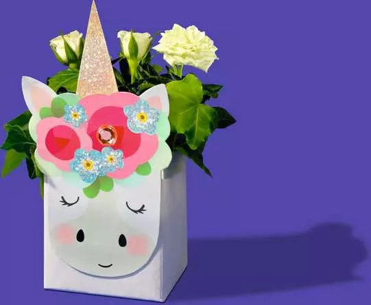Einhornparty - Bastelset für Kinder ab 6 Jahren