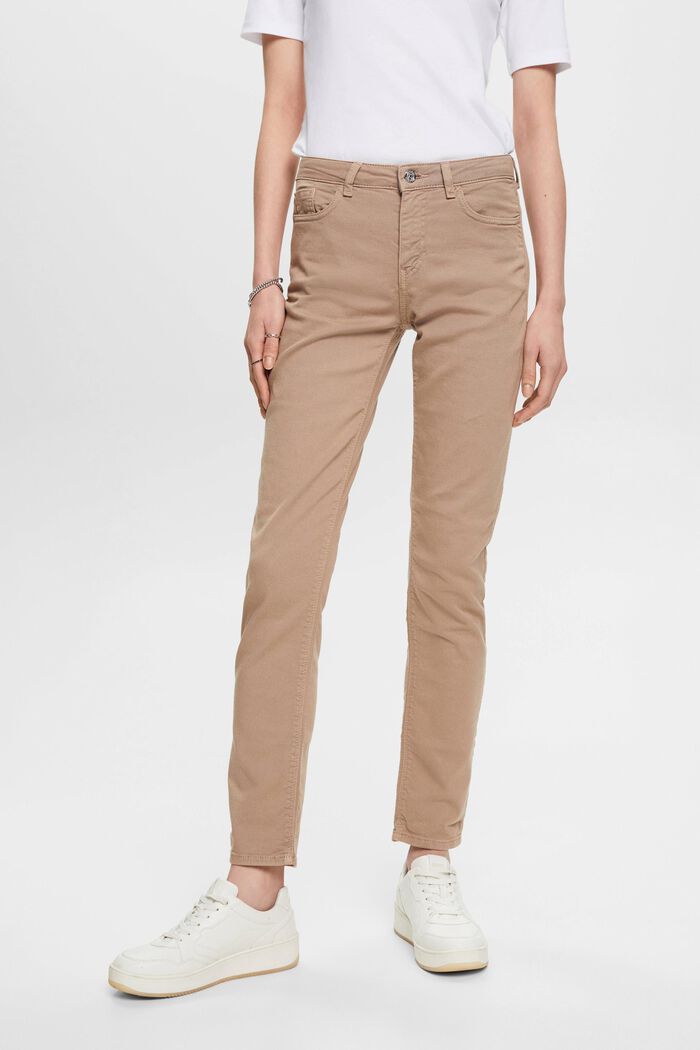 Slim-Fit-Jeans mit mittlerer Bundhöhe