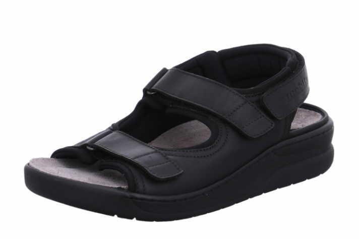 MEPHISTO Komfort Sandalen schwarz