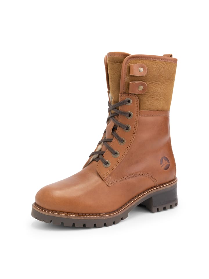 TRAVELIN' Ankle Boots Myre in Cognac günstig kaufen
