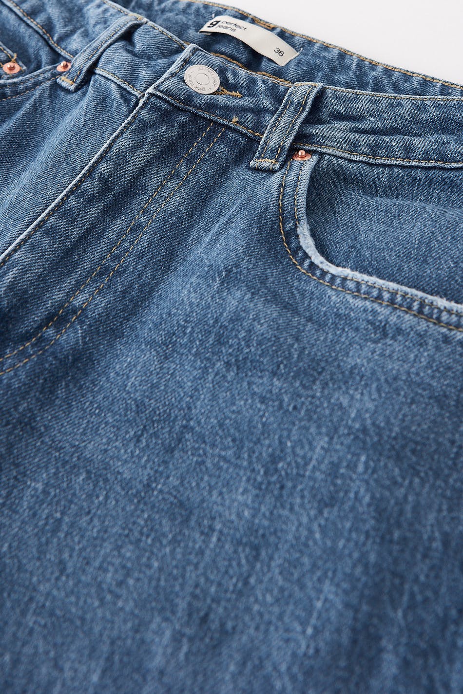 Full length petite flare jeans