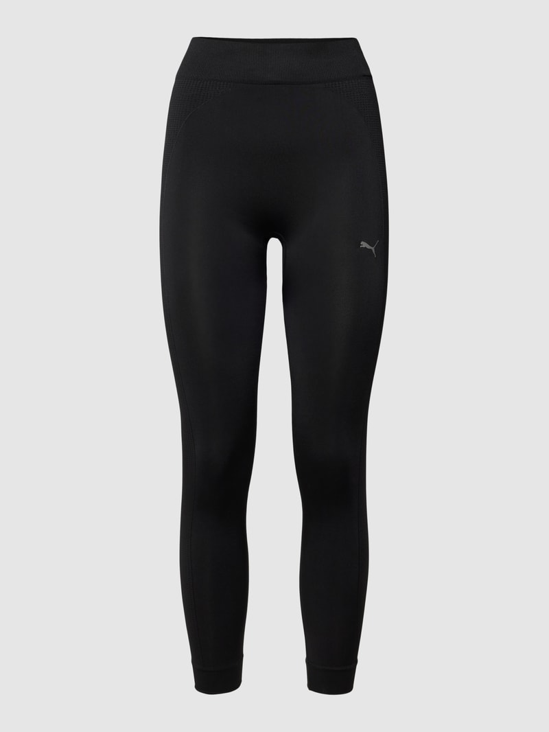 Leggings mit Logo-Print Modell 'STUDIO FOUNDATIONS SEAMLE' in schwarz