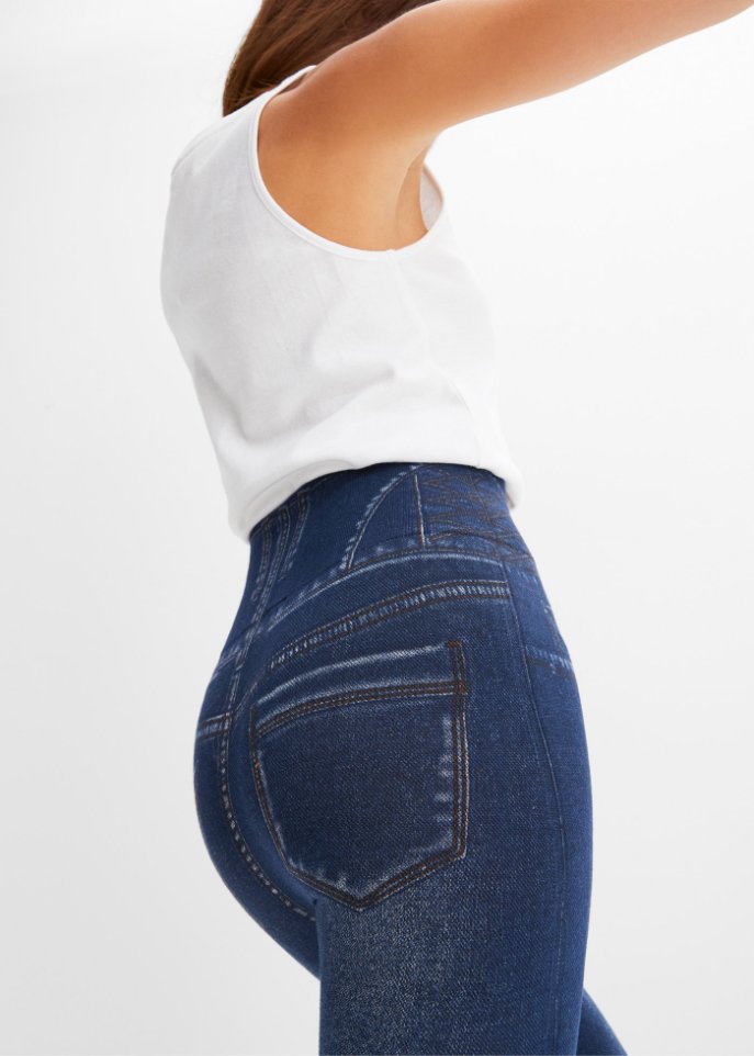 Shape Seamless Leggings Jeansoptik mit starker Formkraft