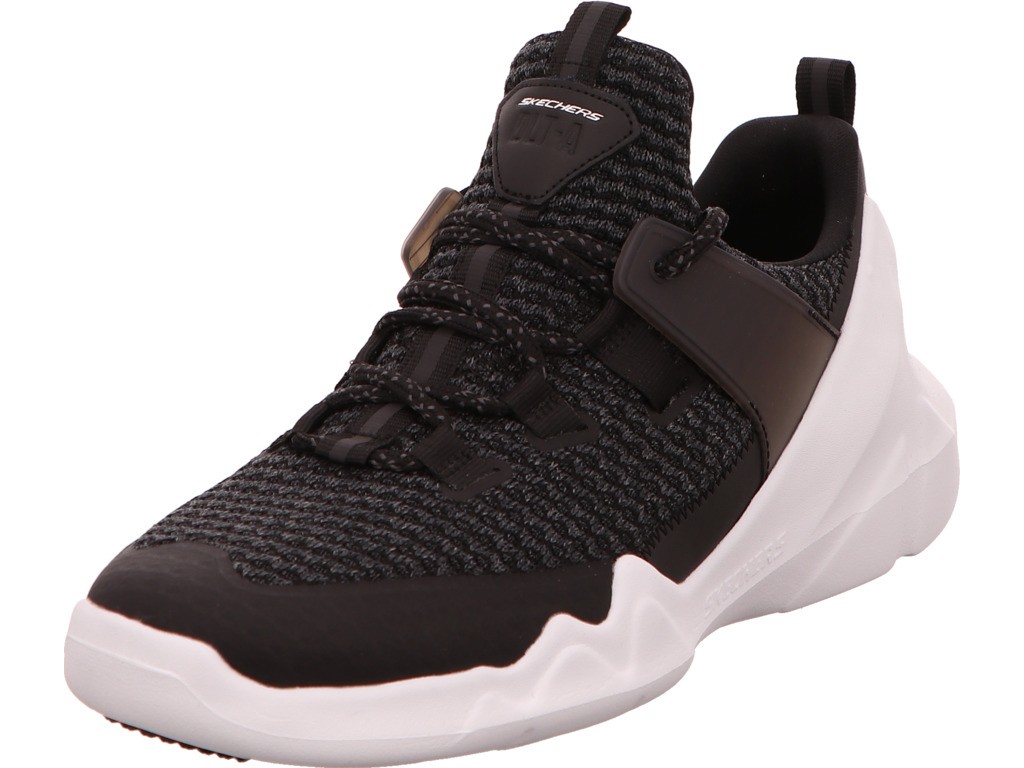 SKECHERS Sneaker schwarz Lace Up Logger