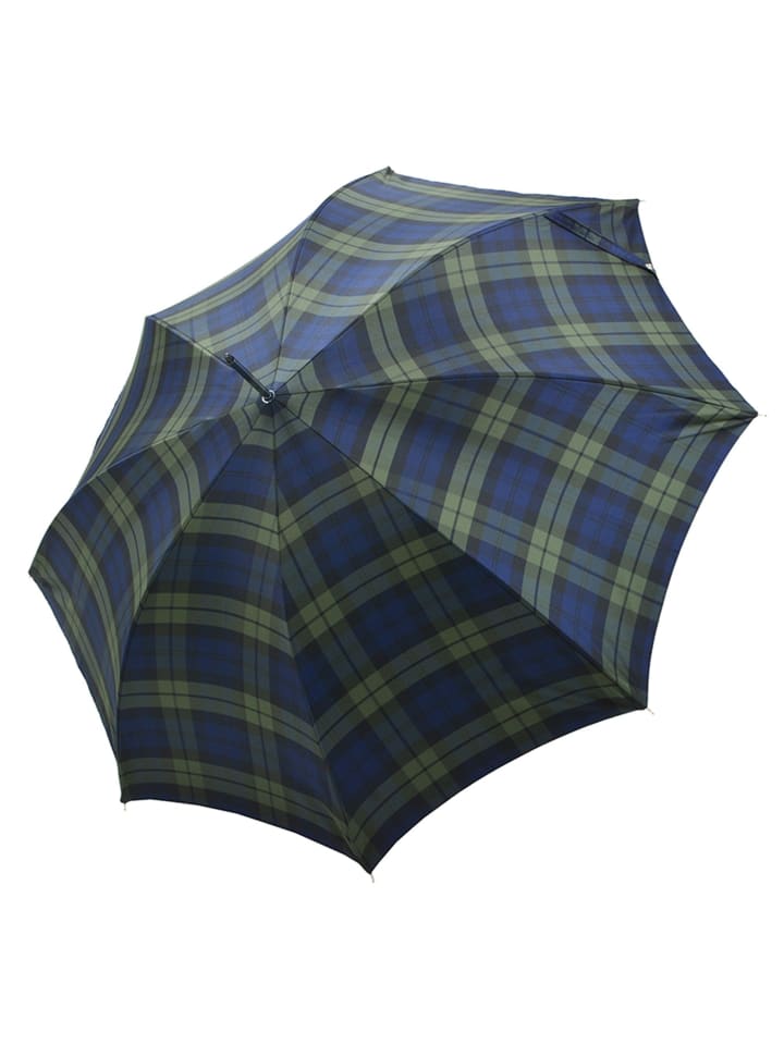 doppler Manufaktur Classic Elegance Stockschirm 91 cm in check blue-green günstig kaufen onesize