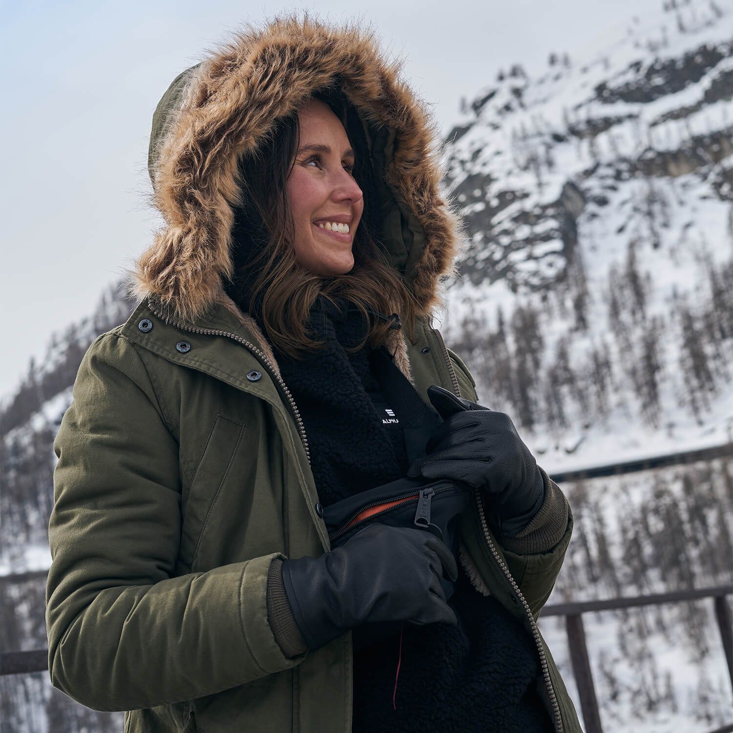 Ladies Fishtail Winterparka