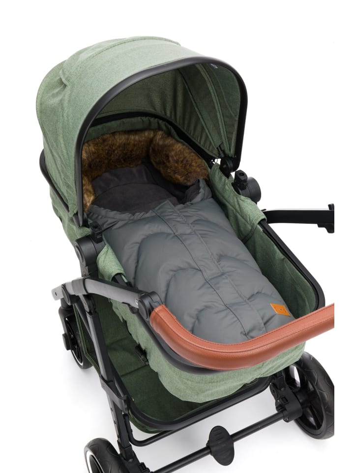 fillikid Winterfußsack Lhotse Exclusiv in Grau günstig kaufen 80 cm