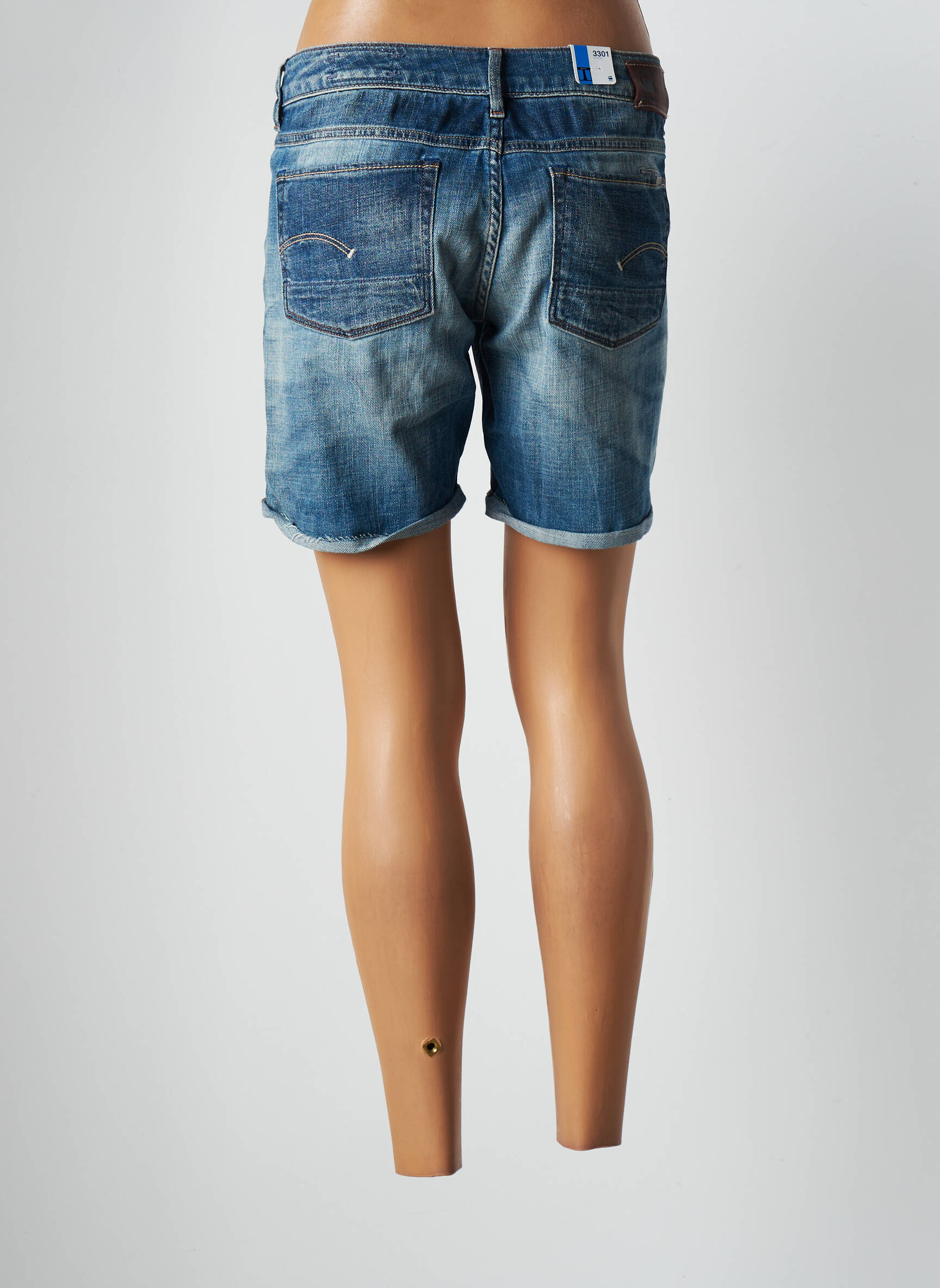 G Star Shorts 1 Femme couleur bleu